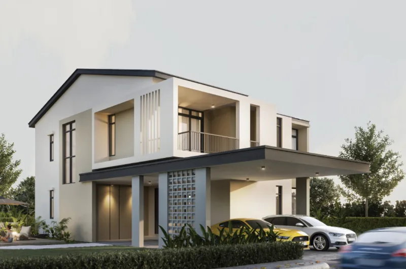 98 Residence Arezzo Type A bungalow facade