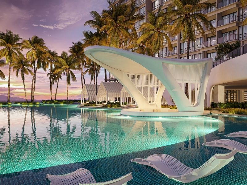 Sunset Pool Vista - Queens Residence Penang