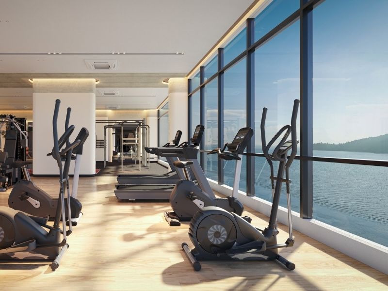 Sea-View Gym - Queens Residence Penang
